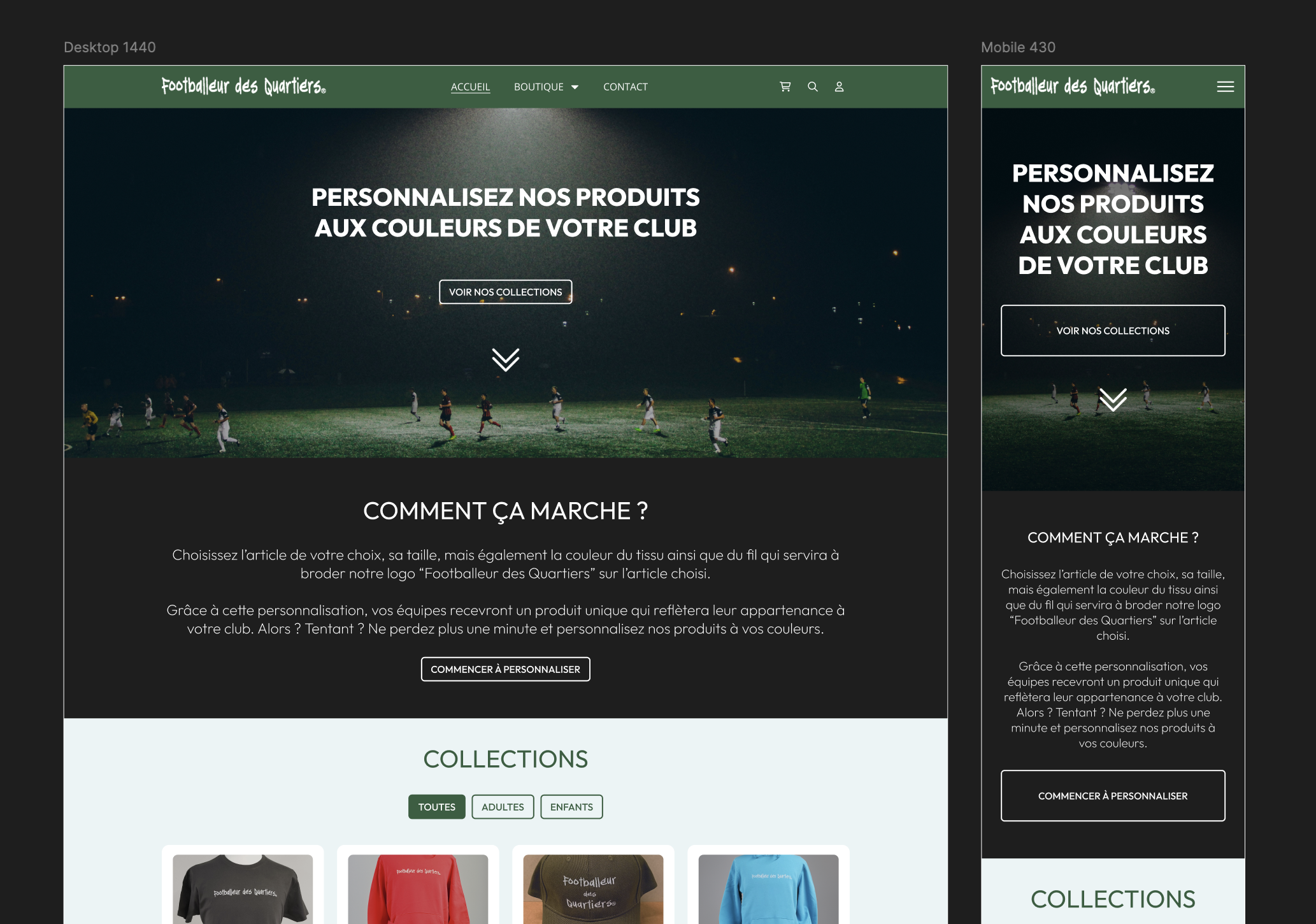 footballeur des quartiers teaser