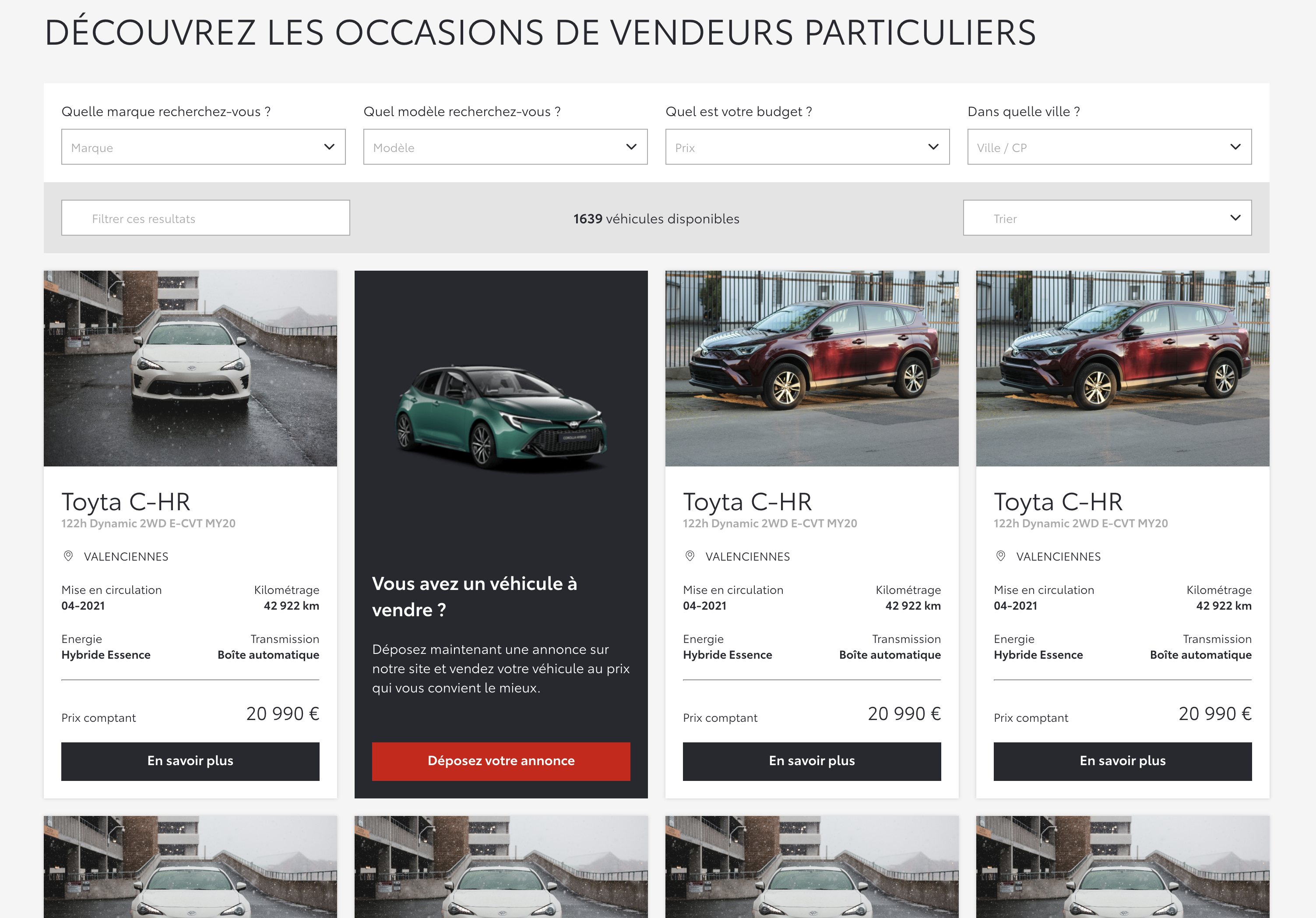 Marketplace frontend teaser